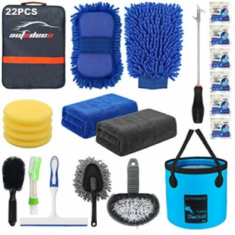 AUTODECO 22Pcs Car Wash Cleaning Tools Kit