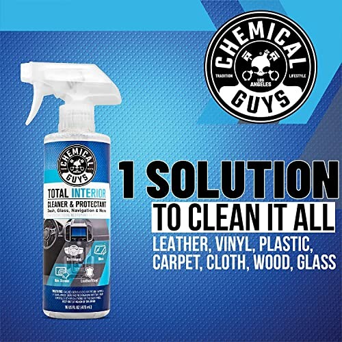 Chemical Guys Total Interior Cleaner advertisement.